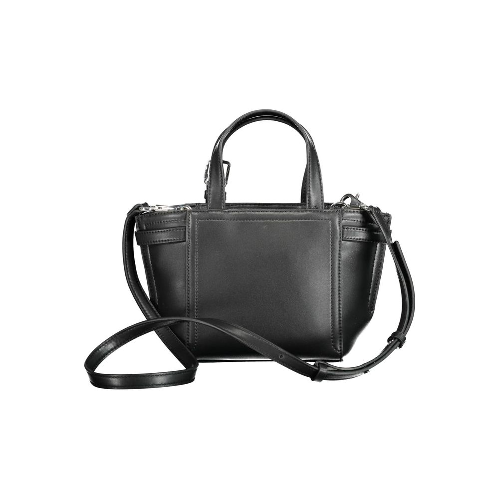 Calvin Klein Black Polyester Handbag - MARANOS