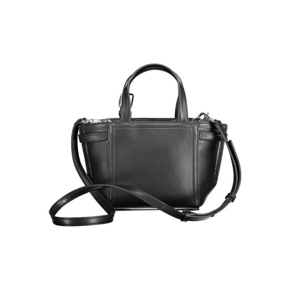 Calvin Klein Black Polyester Handbag - MARANOS