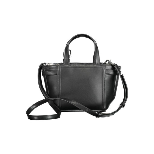 Calvin Klein Black Polyester Handbag - MARANOS