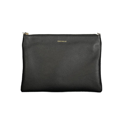 Coccinelle Best crossbody tas in zwart leer Coccinelle