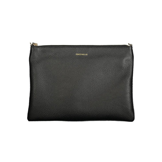 Coccinelle Best crossbody tas in zwart leer Coccinelle