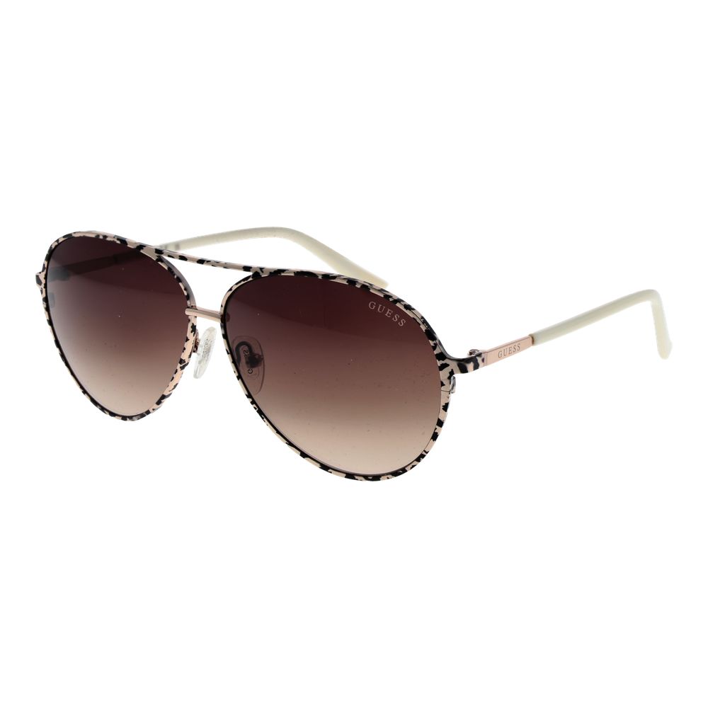 Guess Cream Women Sunglass - MARANOS