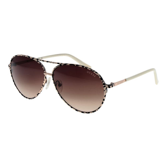 Guess Cream Women Sunglass - MARANOS