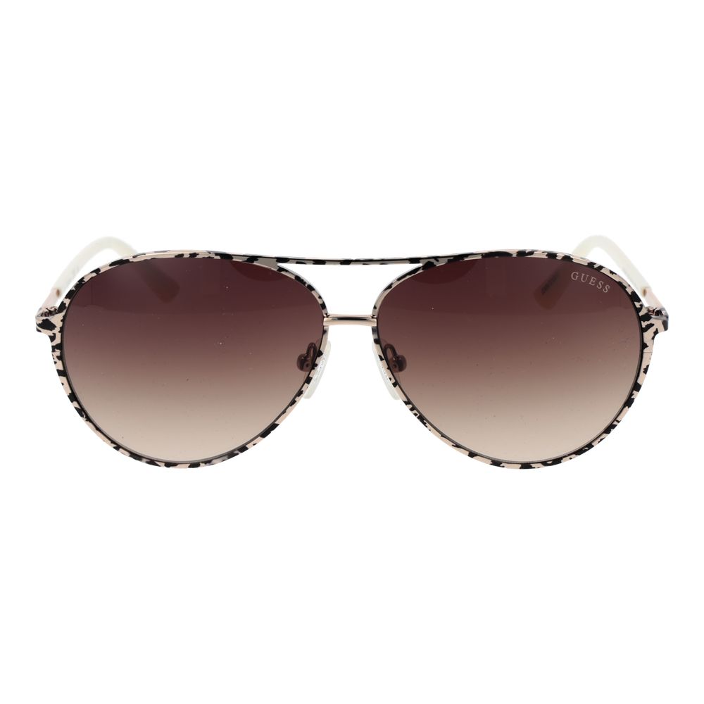 Guess Cream Women Sunglass - MARANOS