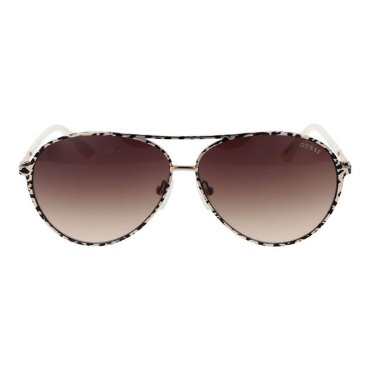 Guess Cream Women Sunglass - MARANOS