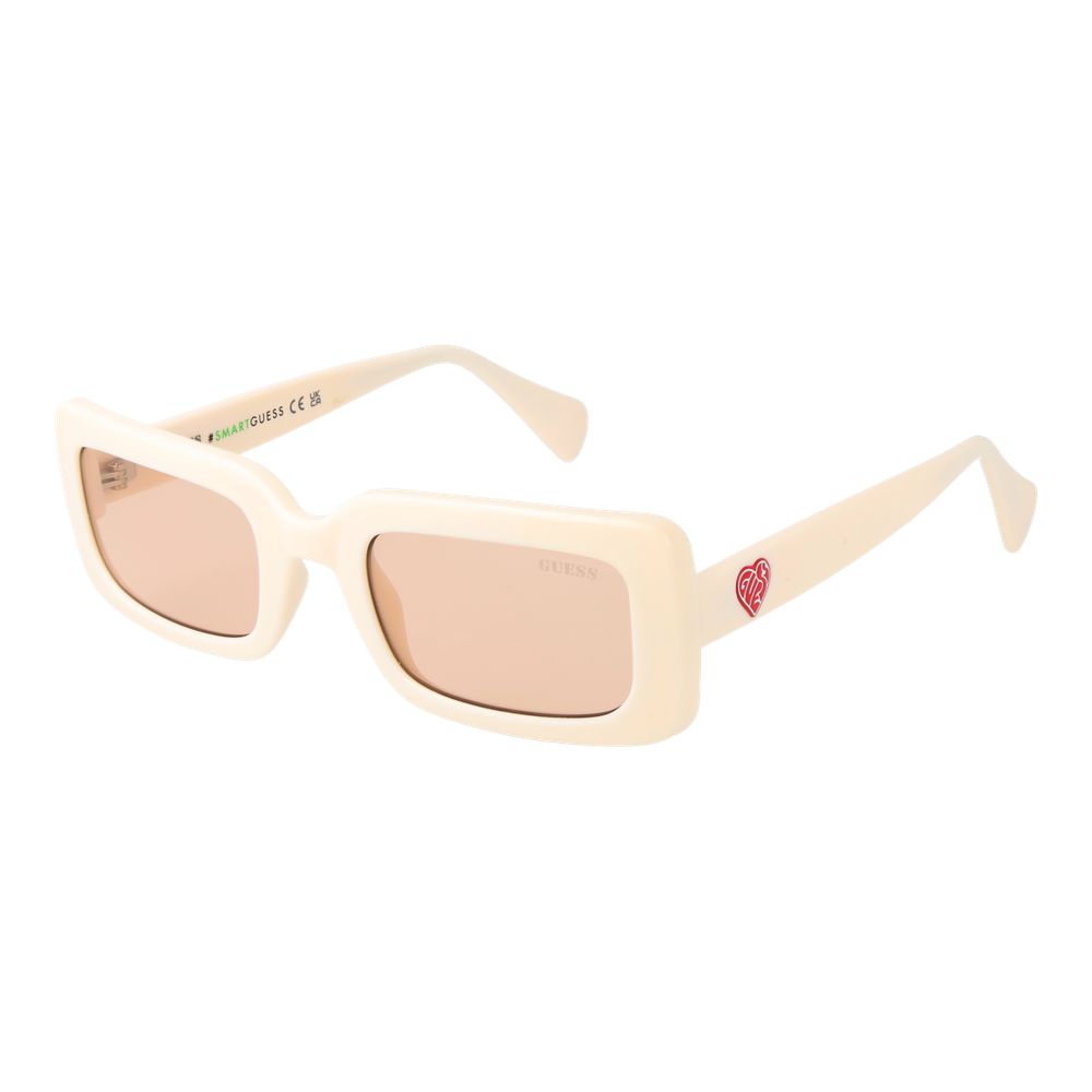 Guess Beige Unisex Sunglasses - MARANOS