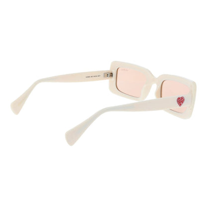 Guess Beige Unisex Sunglasses - MARANOS