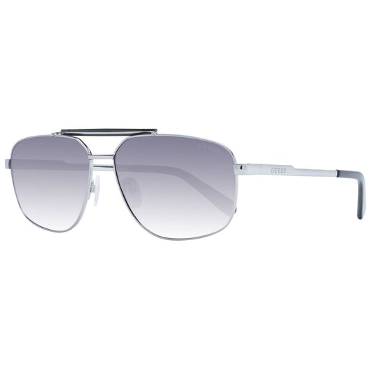 Guess Silver Men Sunglasses - MARANOS