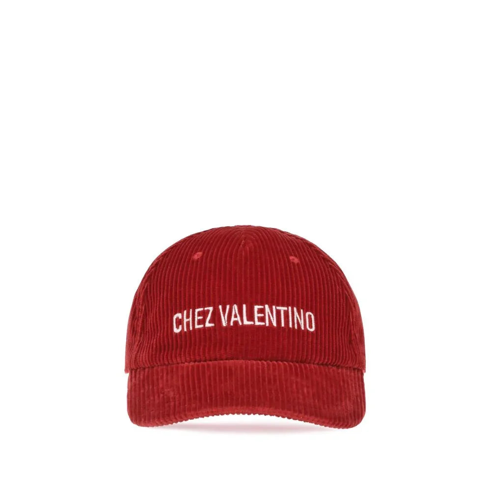 Valentino Garavani Chez Valentino corduroy baseballpet - MARANOS