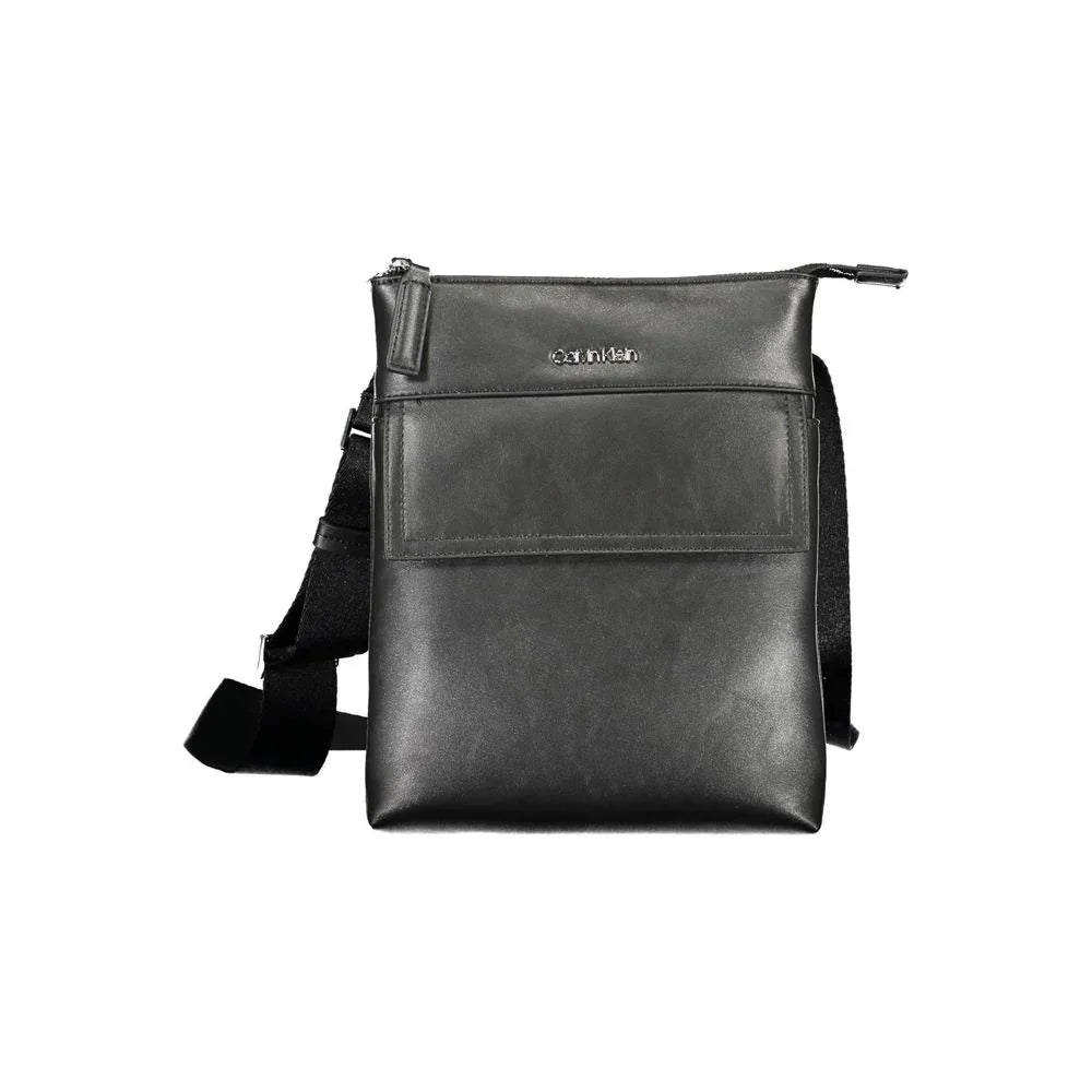 Calvin Klein schoudertas in zwart gerecycled polyester met logo - MARANOS