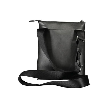 Calvin Klein schoudertas in zwart gerecycled polyester met logo - MARANOS