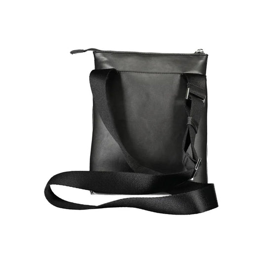 Calvin Klein schoudertas in zwart gerecycled polyester met logo - MARANOS