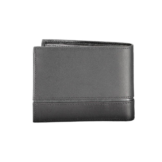 Calvin Klein portemonnee in zwart leer met RFID-block en logo - MARANOS