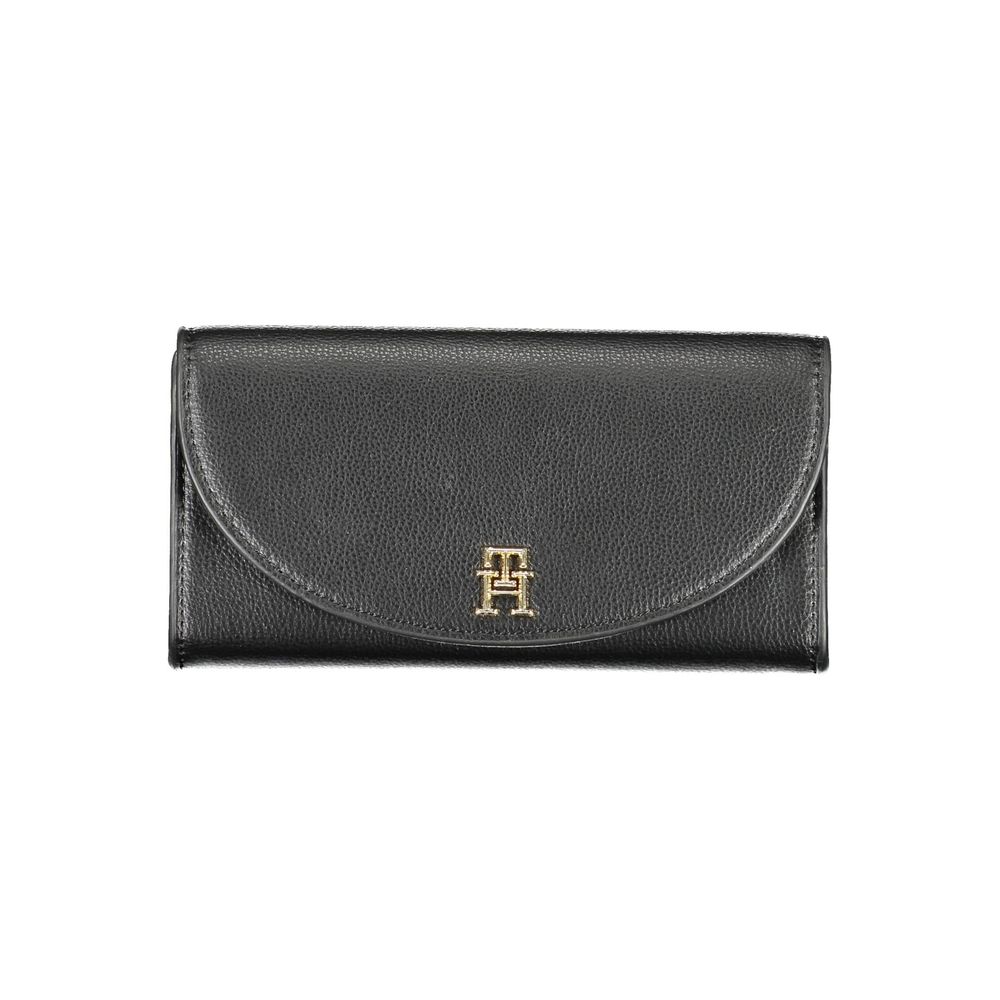 Tommy Hilfiger Black Polyethylene Wallet - MARANOS