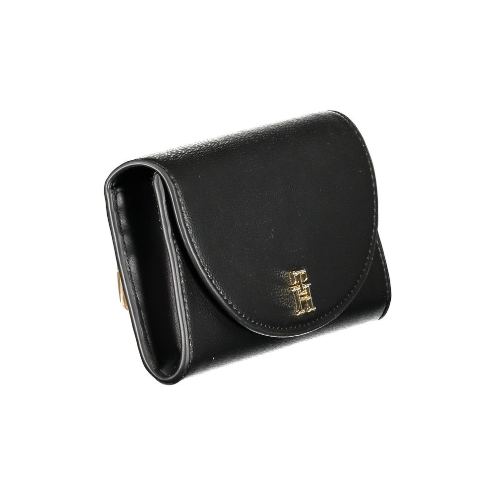 Tommy Hilfiger Black Polyethylene Wallet - MARANOS
