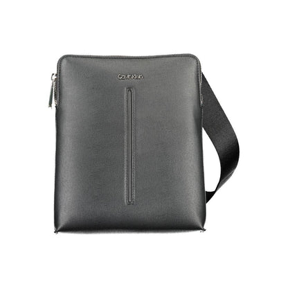 Calvin Klein schoudertas in zwart gerecycled polyester met logo - MARANOS