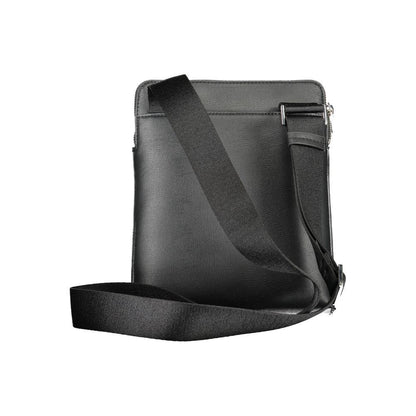 Calvin Klein schoudertas in zwart gerecycled polyester met logo - MARANOS