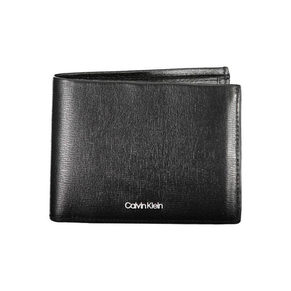 Calvin Klein zwarte leren portemonnee - MARANOS