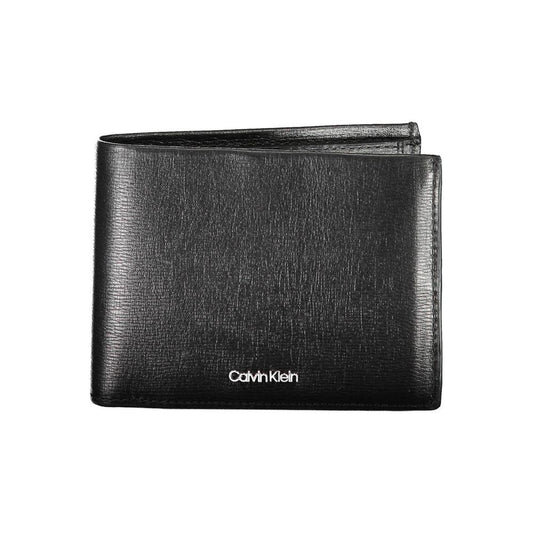 Calvin Klein zwarte leren portemonnee - MARANOS