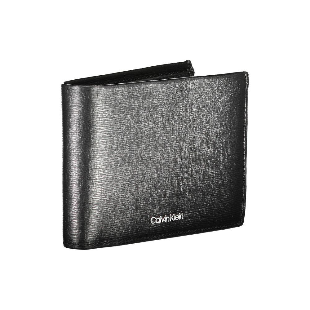 Calvin Klein zwarte leren portemonnee - MARANOS