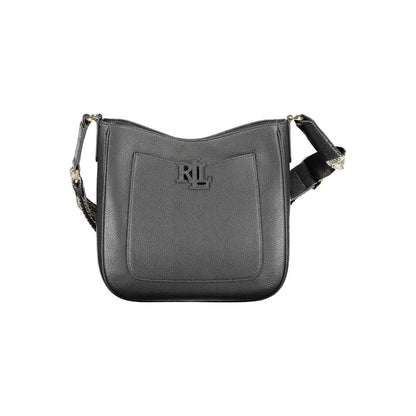Ralph Lauren zwarte leren handtas - MARANOS