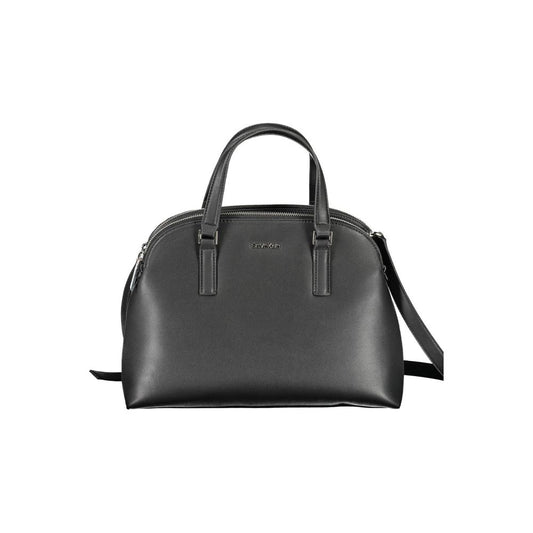 Calvin Klein Black Polyester Handbag - MARANOS