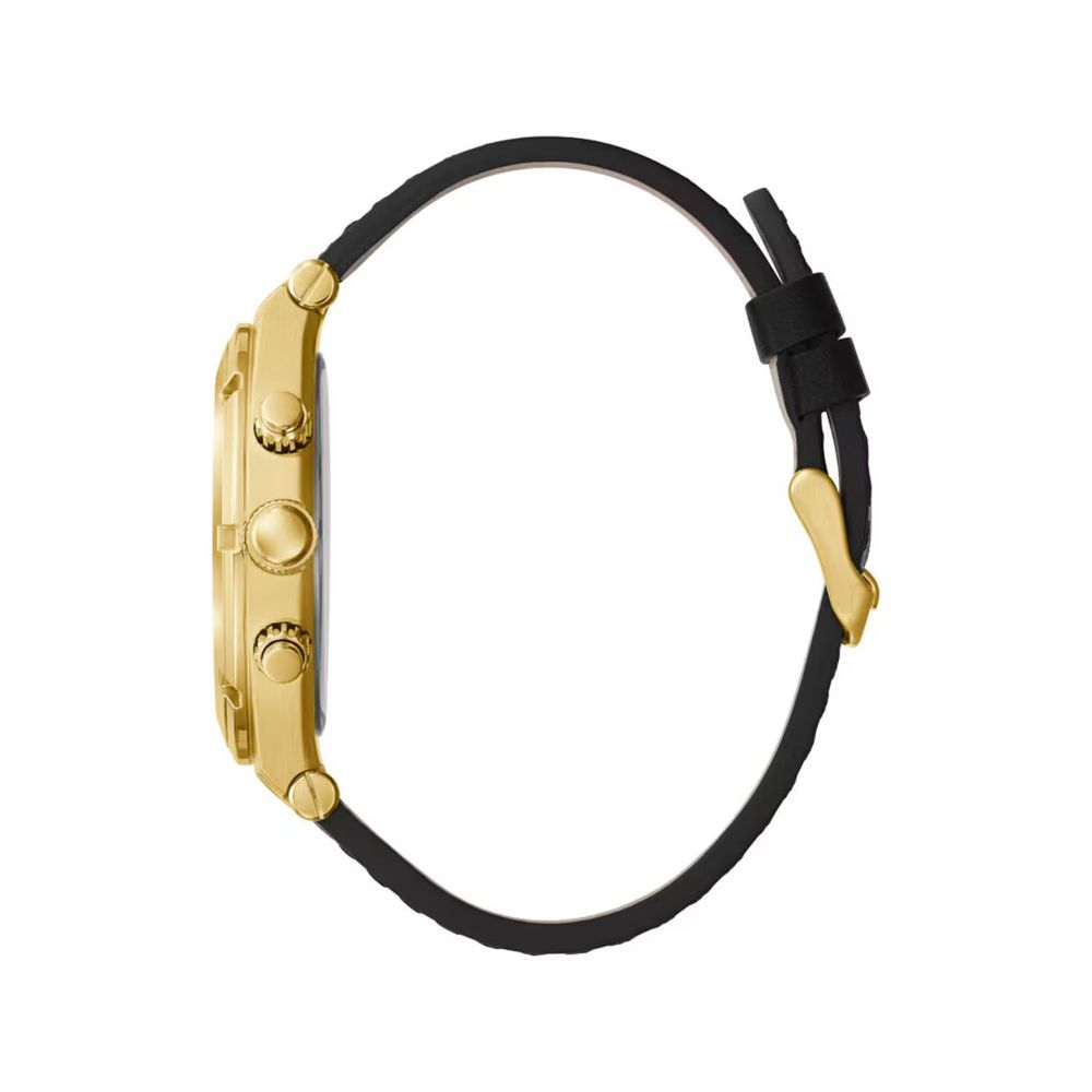 Guess Black Leather Watch Guess