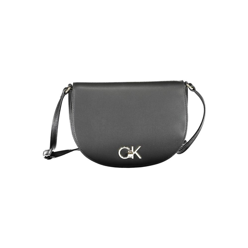 Calvin Klein Black Polyester Handbag - MARANOS