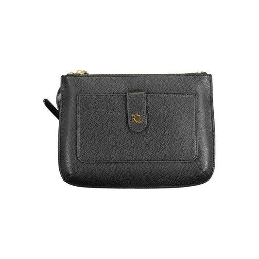 Ralph Lauren zwarte leren handtas - MARANOS