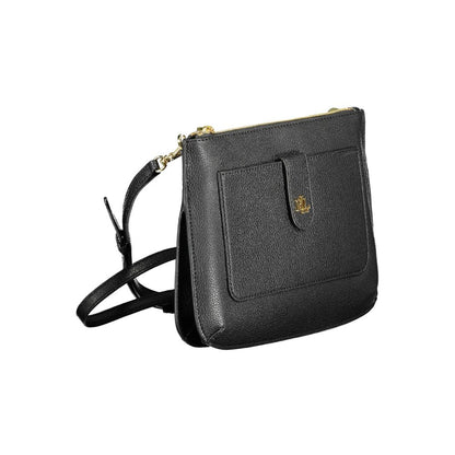 Ralph Lauren zwarte leren handtas - MARANOS