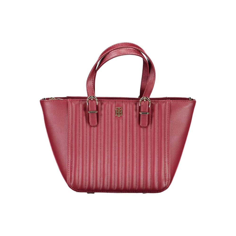 Tommy Hilfiger Red Polyethylene Handbag - MARANOS
