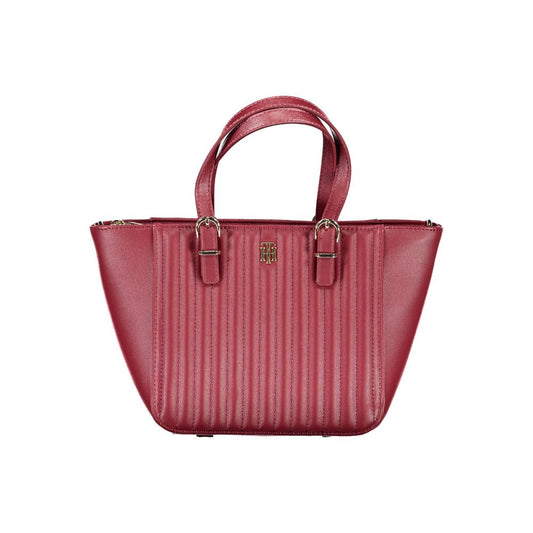 Tommy Hilfiger Red Polyethylene Handbag - MARANOS