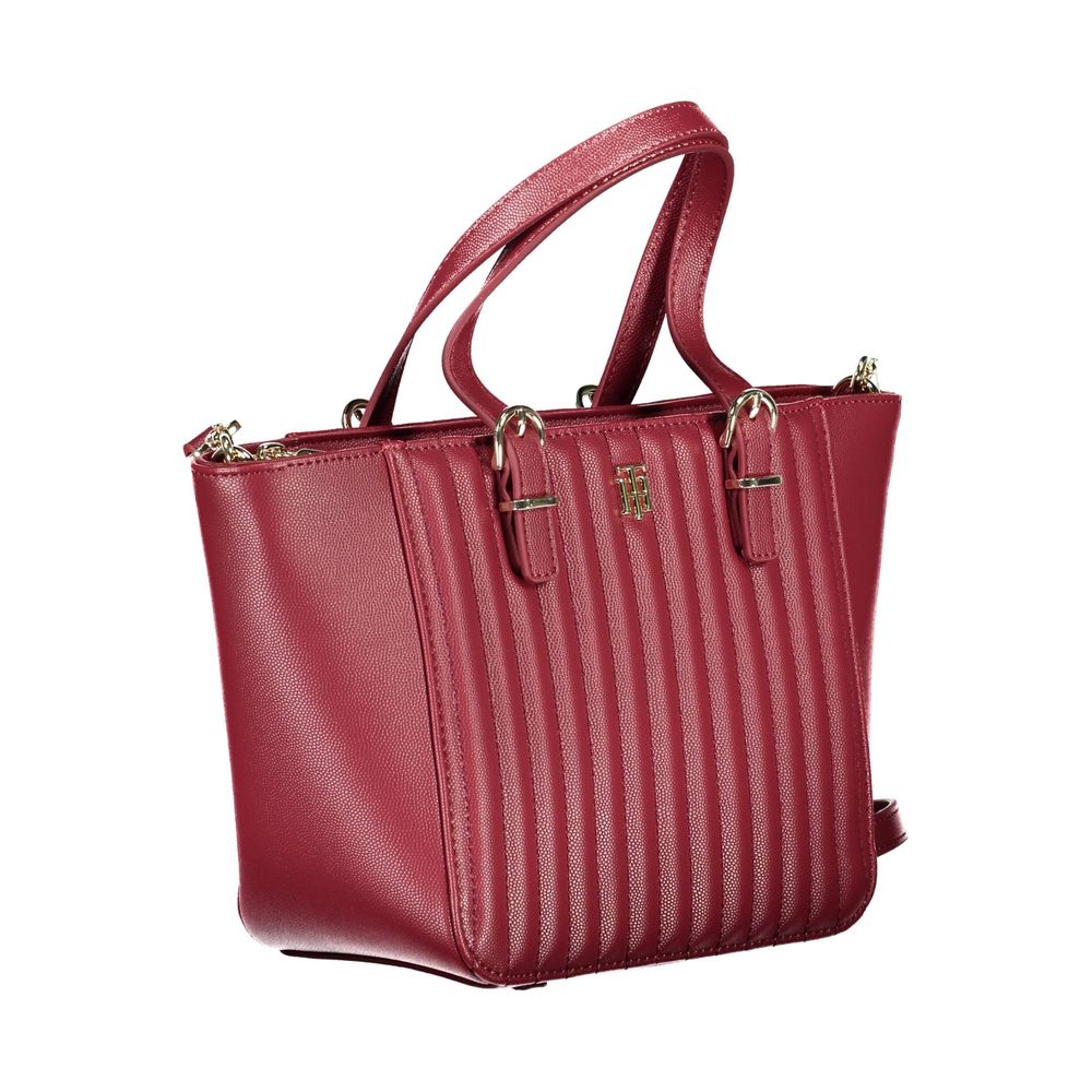 Tommy Hilfiger Red Polyethylene Handbag - MARANOS