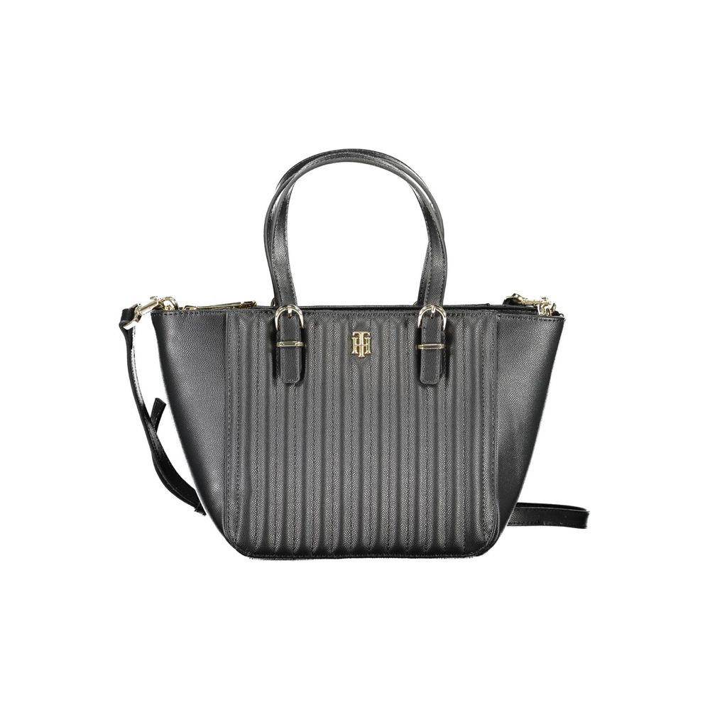 Tommy Hilfiger Black Polyethylene Handbag - MARANOS