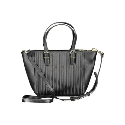 Tommy Hilfiger Black Polyethylene Handbag - MARANOS