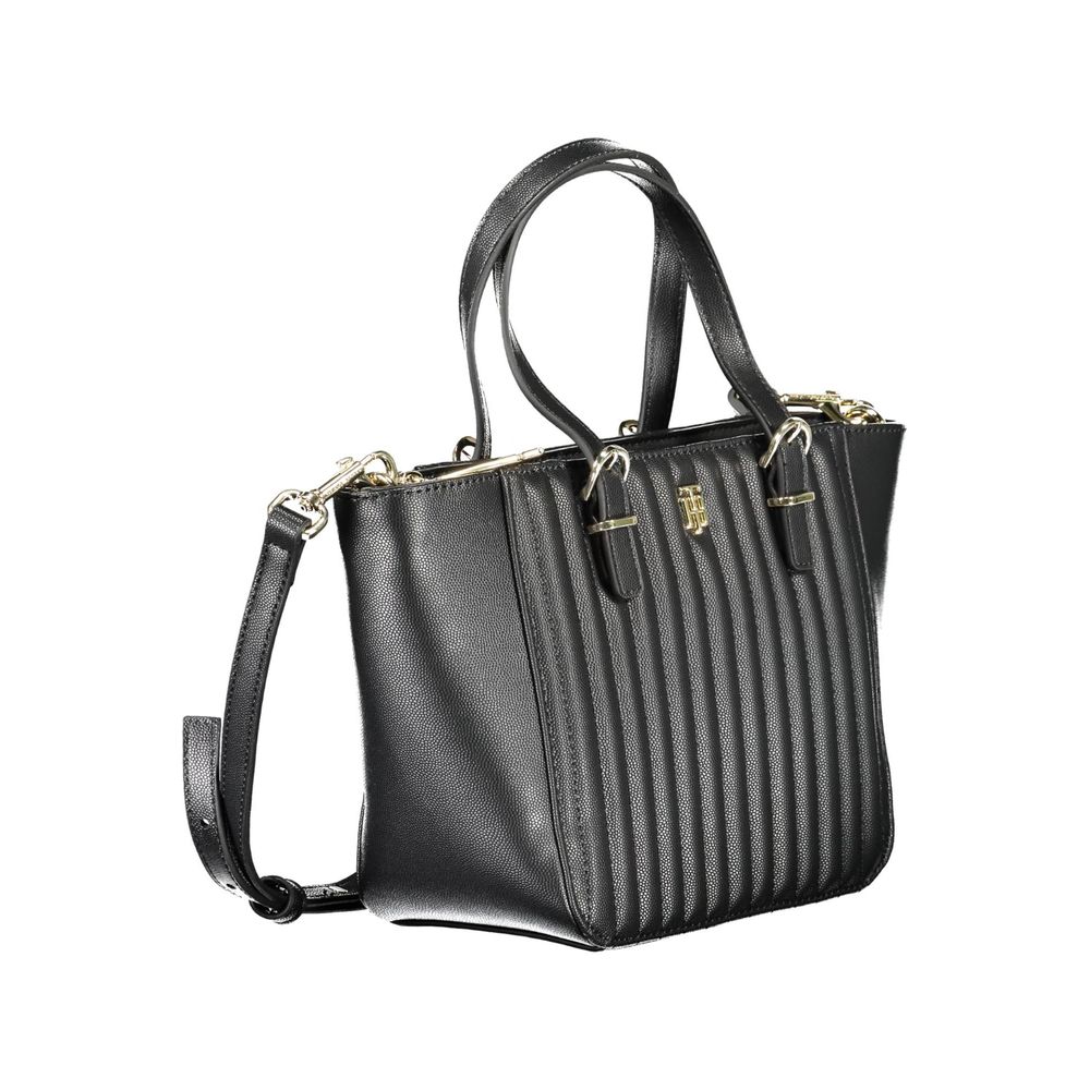 Tommy Hilfiger Black Polyethylene Handbag - MARANOS