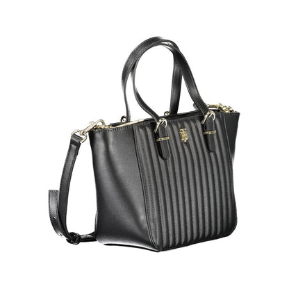 Tommy Hilfiger Black Polyethylene Handbag - MARANOS