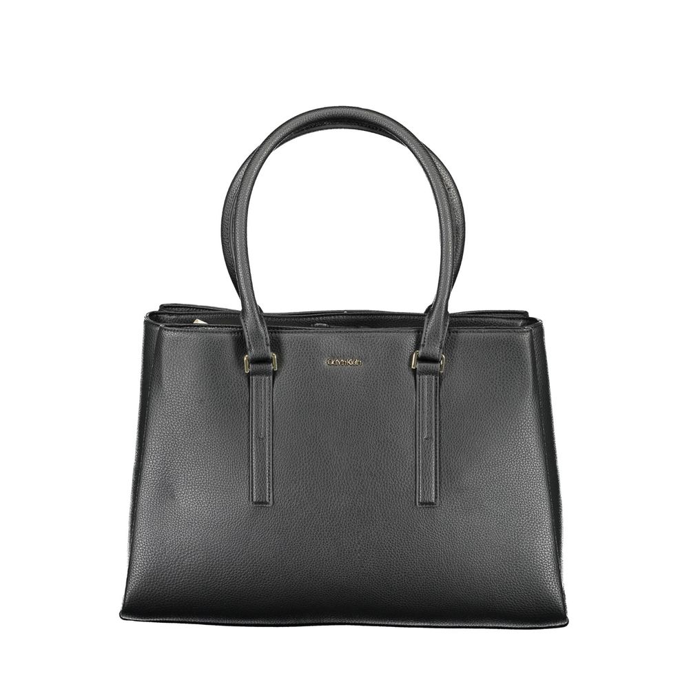 Calvin Klein Black Polyester Handbag - MARANOS