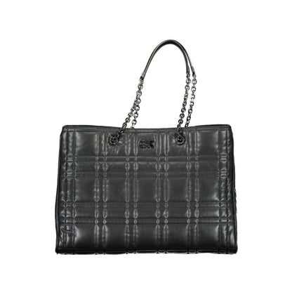 Calvin Klein Black Polyester Handbag - MARANOS