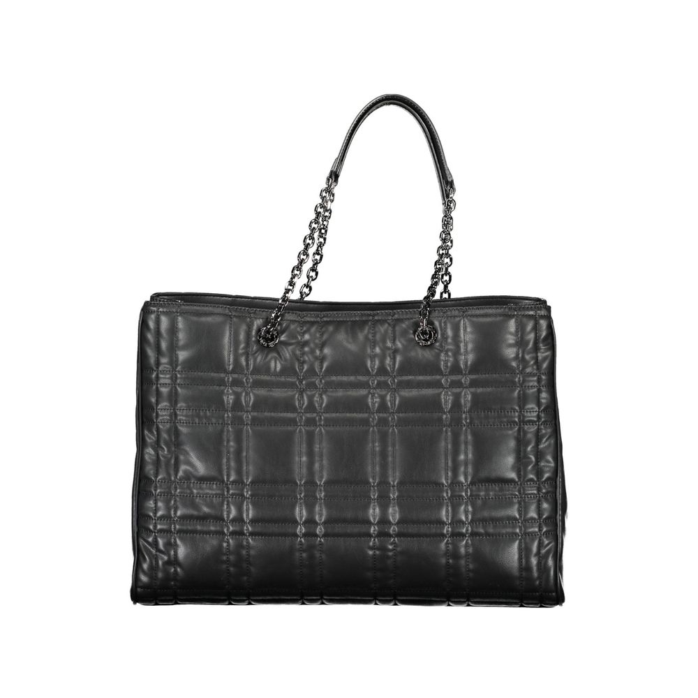 Calvin Klein Black Polyester Handbag - MARANOS