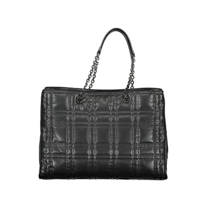Calvin Klein Black Polyester Handbag - MARANOS
