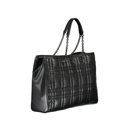 Calvin Klein Black Polyester Handbag - MARANOS