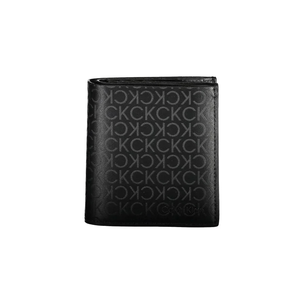 Calvin Klein Black Polyester Wallet - MARANOS