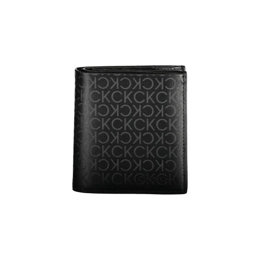 Calvin Klein Black Polyester Wallet - MARANOS