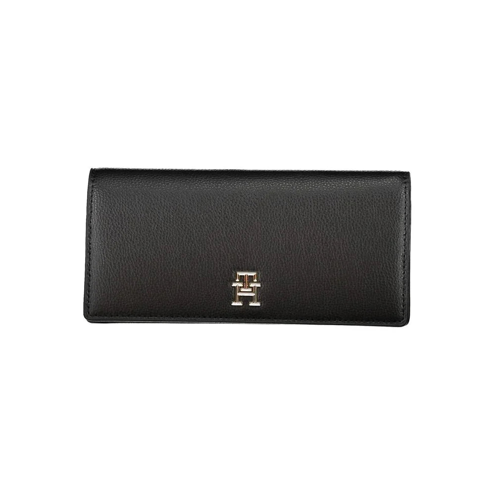 Tommy Hilfiger Black Polyethylene Wallet - MARANOS