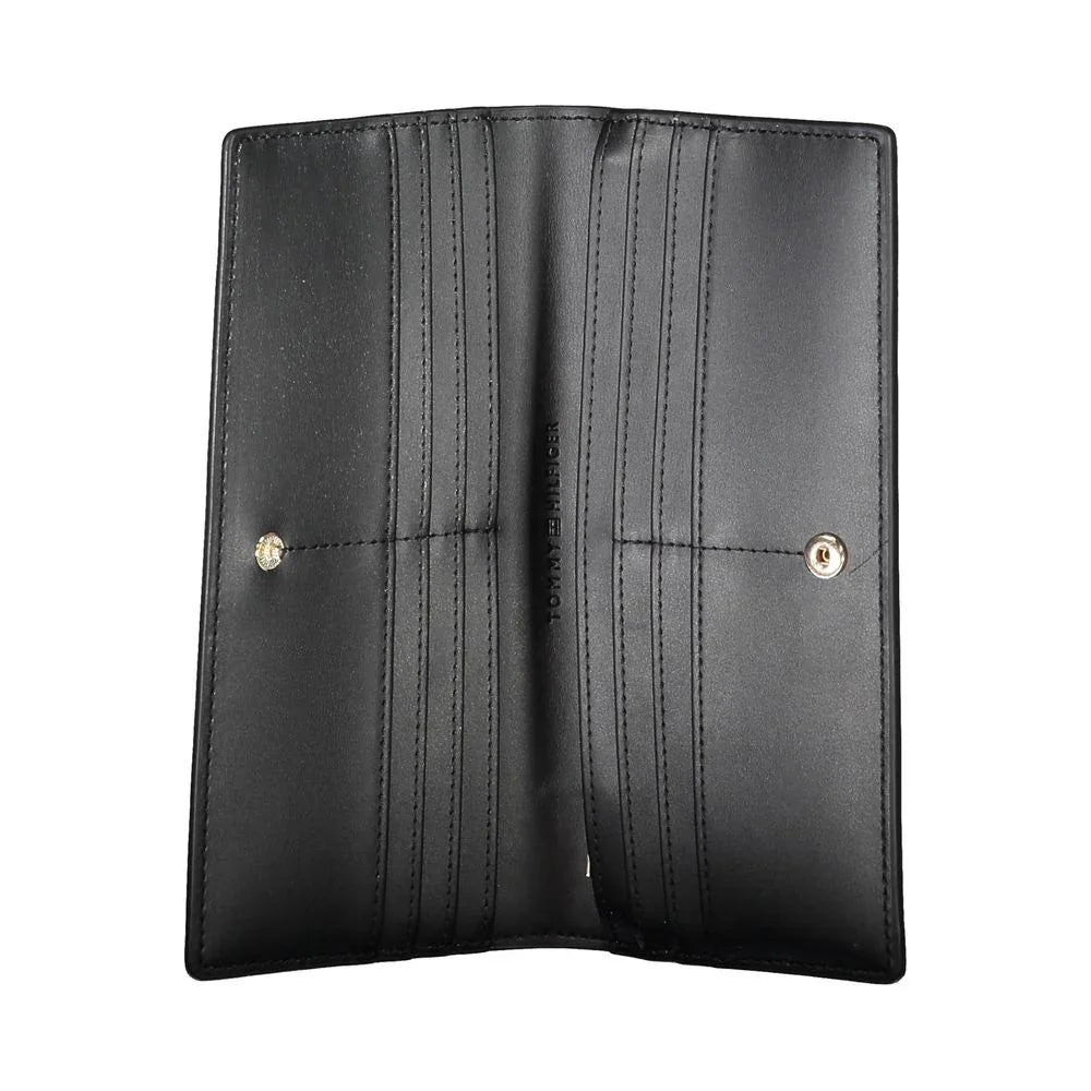 Tommy Hilfiger Black Polyethylene Wallet - MARANOS