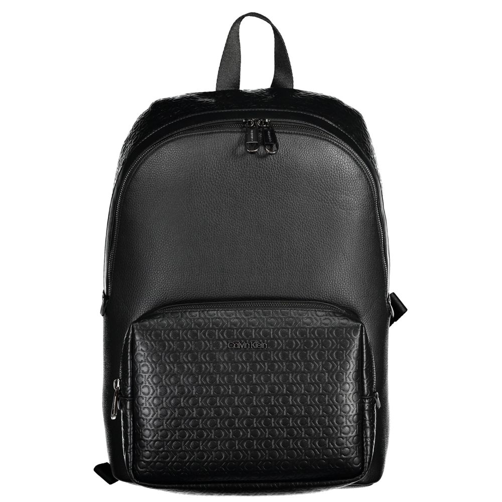 Calvin Klein Black Polyester Backpack - MARANOS