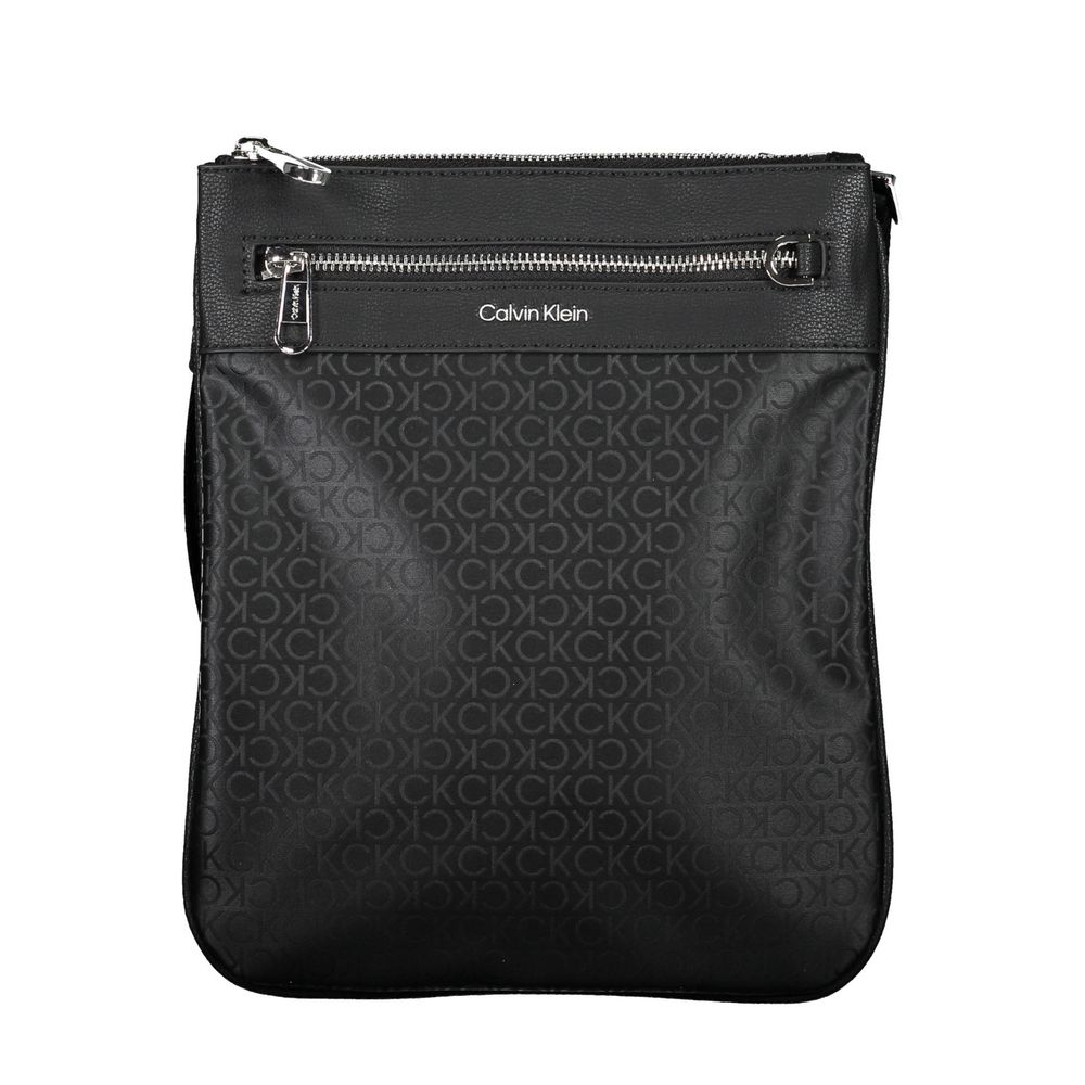 Calvin Klein Black Polyester Shoulder Bag - MARANOS