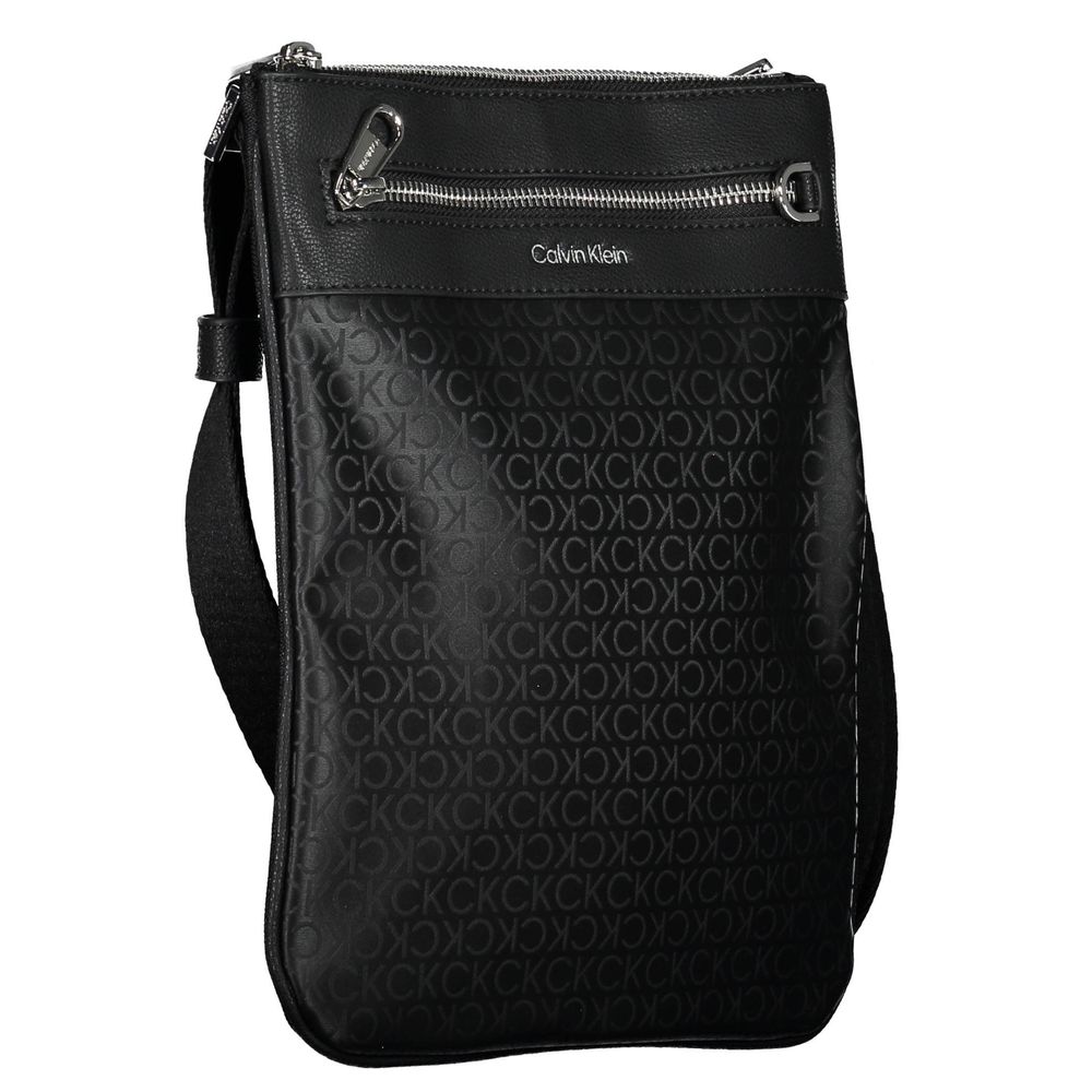 Calvin Klein Black Polyester Shoulder Bag - MARANOS
