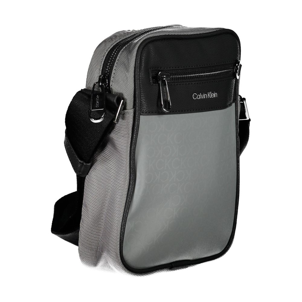 Calvin Klein Gray Polyester Shoulder Bag - MARANOS